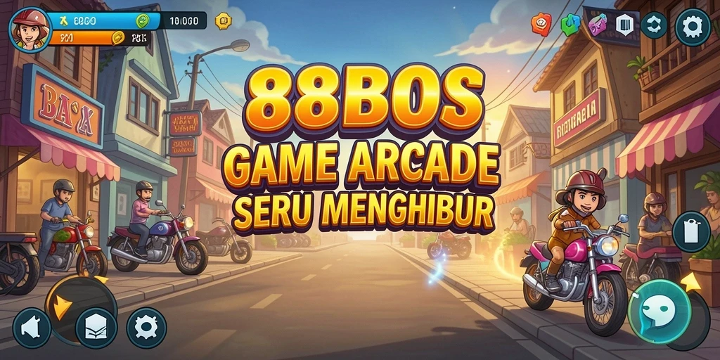 Tampilan gameplay seru penuh tantangan di 88BOS.