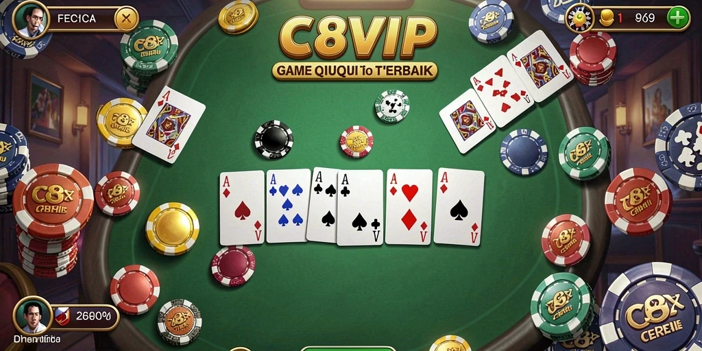 Tampilan gameplay QiuQiu yang menarik dan mendebarkan.