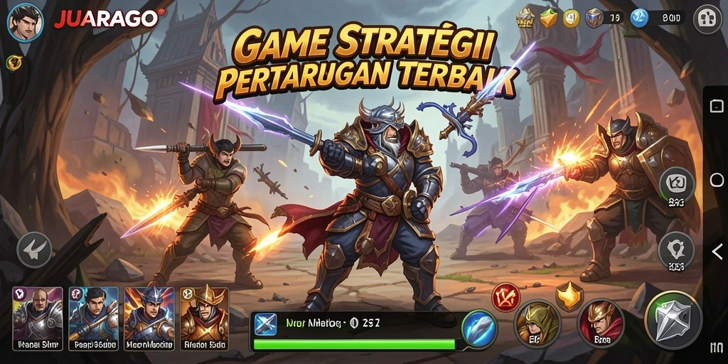 Tampilan gameplay JUARAGO yang menarik dan menegangkan.