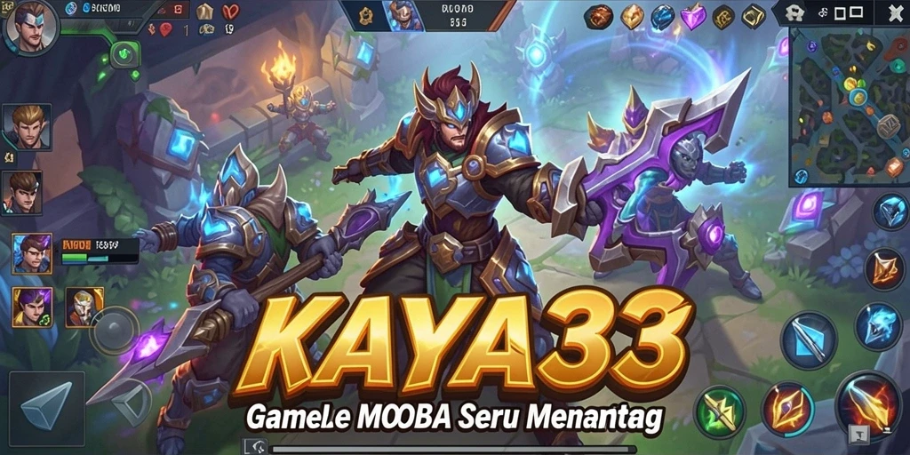 Tangkapan layar gameplay KAYA33 dengan aksi pertarungan seru.