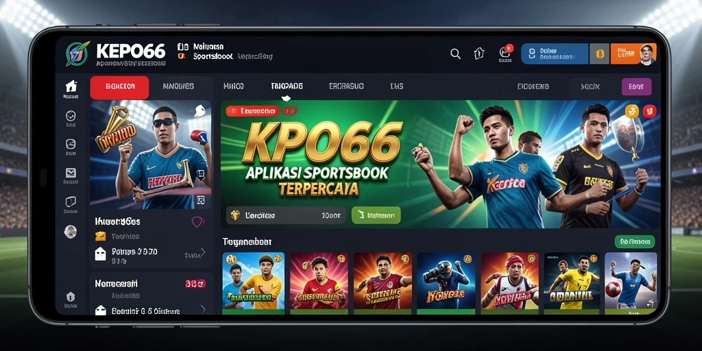 Tampilan gameplay Sportsbook yang menarik di KEPO66.