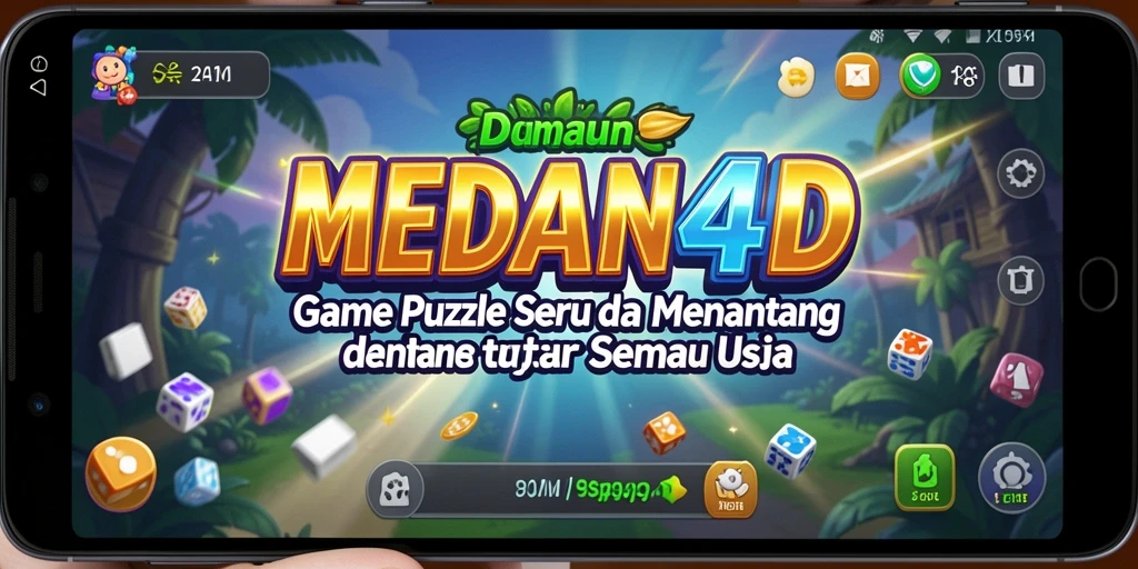 Gameplay MEDAN4D yang penuh tantangan dan seru.
