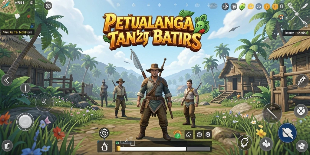 Gameplay menakjubkan dari game Open World MR888 dengan eksplorasi bebas.
