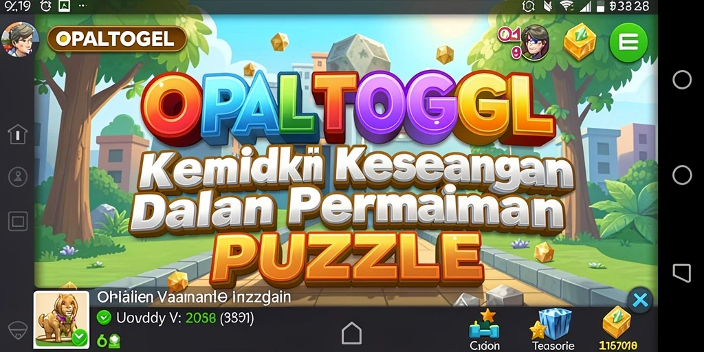 Tangkapan layar OPALTOGEL menampilkan gameplay teka-teki yang menantang.