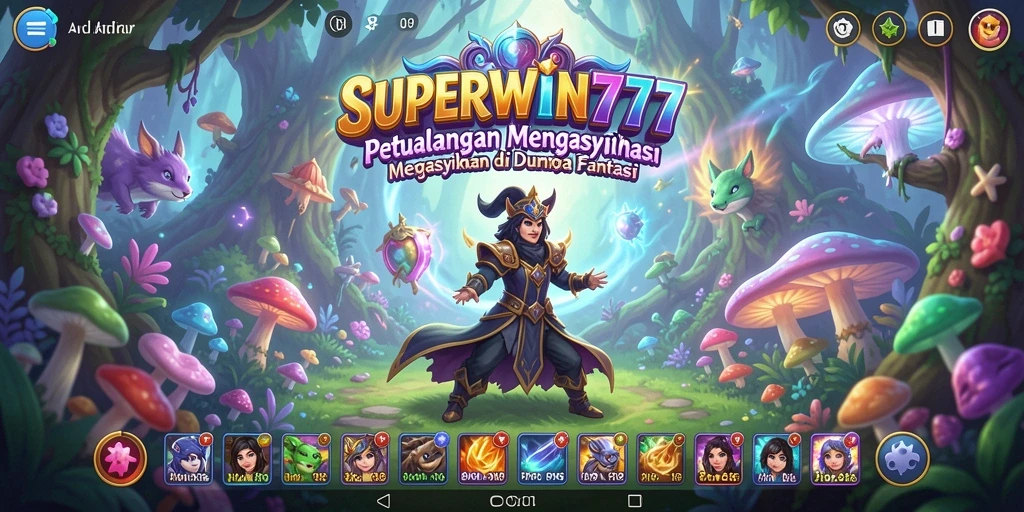 Tampilan gameplay SUPERWIN777 menunjukkan berbagai petualangan seru yang menunggu.
