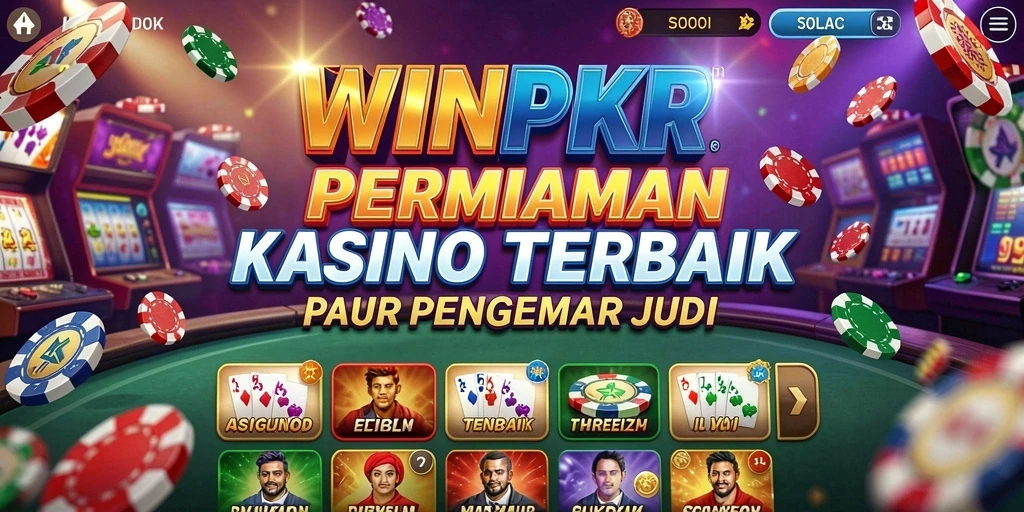 Tampilan menarik dari permainan Kasino di WINPKR.