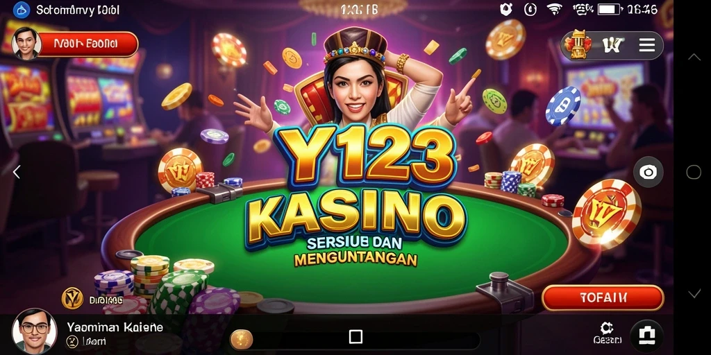 Tampilan menarik dari gameplay Kasino di YY123.